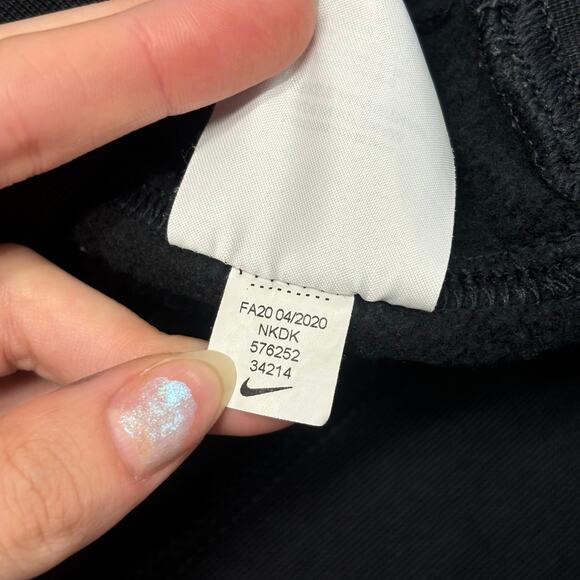 Nike NFL Pittsburgh Steelers Steel Curtain Black Mens Medium Pullover Hoodie EUC - Picture 6 of 9